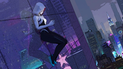 spider-gwen-texting-4k-wr-1920x1080.webp