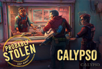 cyberpunk shopkeeping Probably Stolen Calypso Yatay.webp