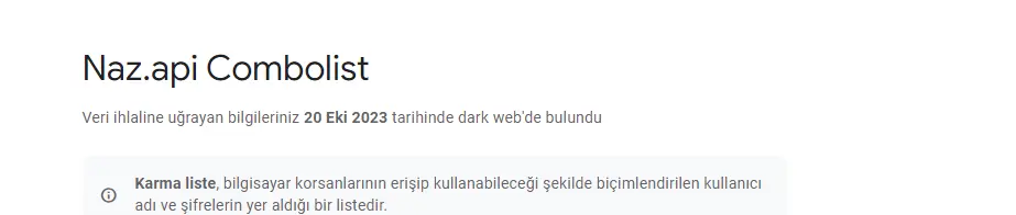 Çözüldü: Naz.api Combolist nedir? | Techolay Sosyal