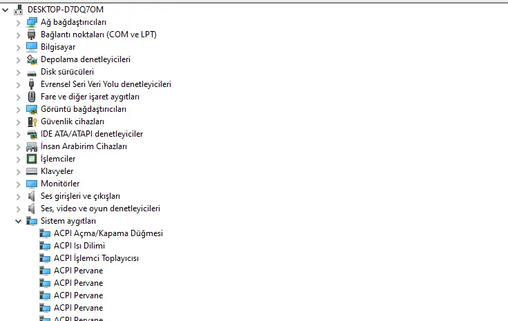 Çözüldü: Windows 10 ACPI\INTC1056\2&DABA3FF&0 aygıt sürücüsü kurulmuyor ...