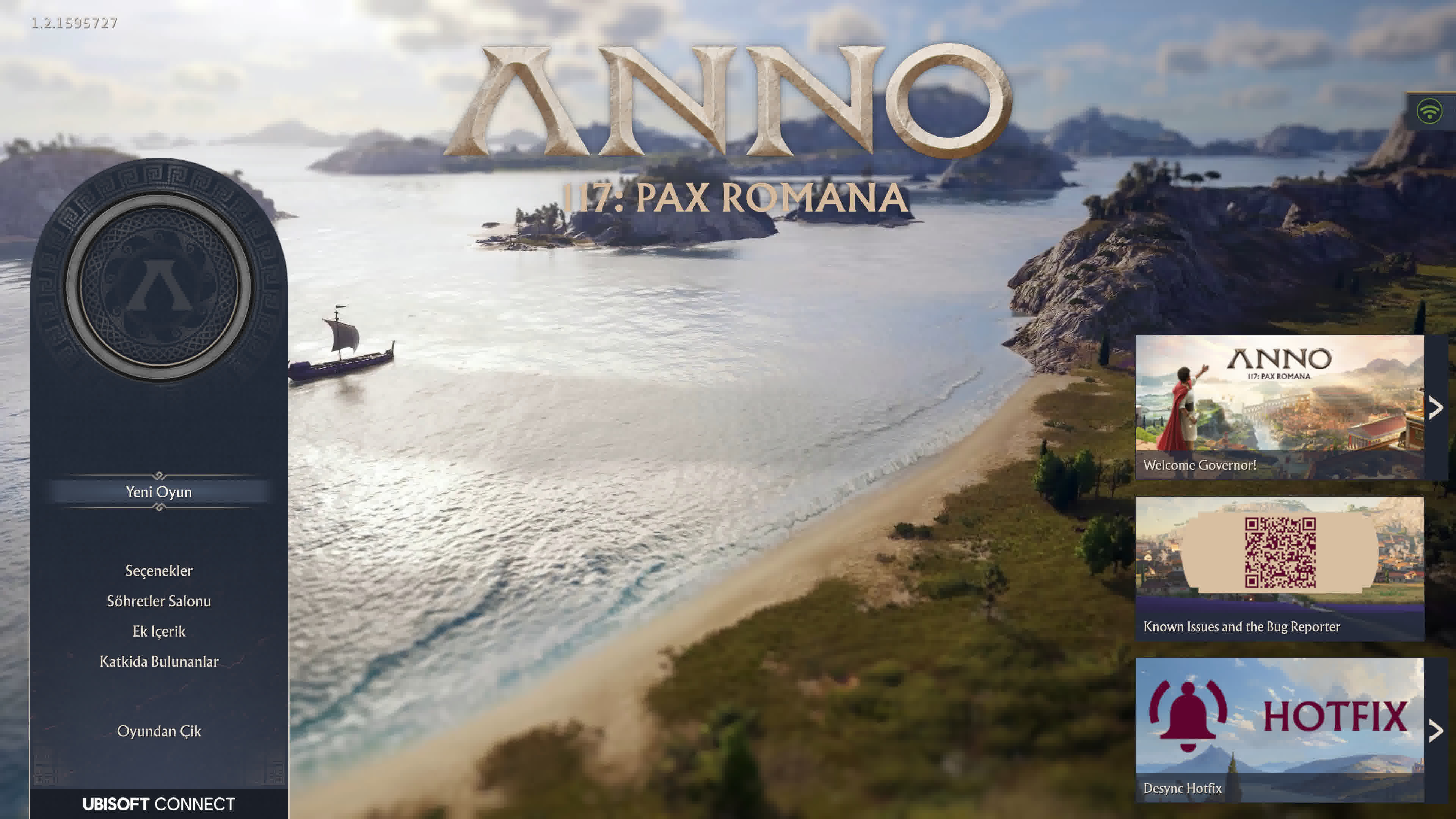 Anno 117 - Pax Romana Türkçe Yama Görüntüsü 1.webp