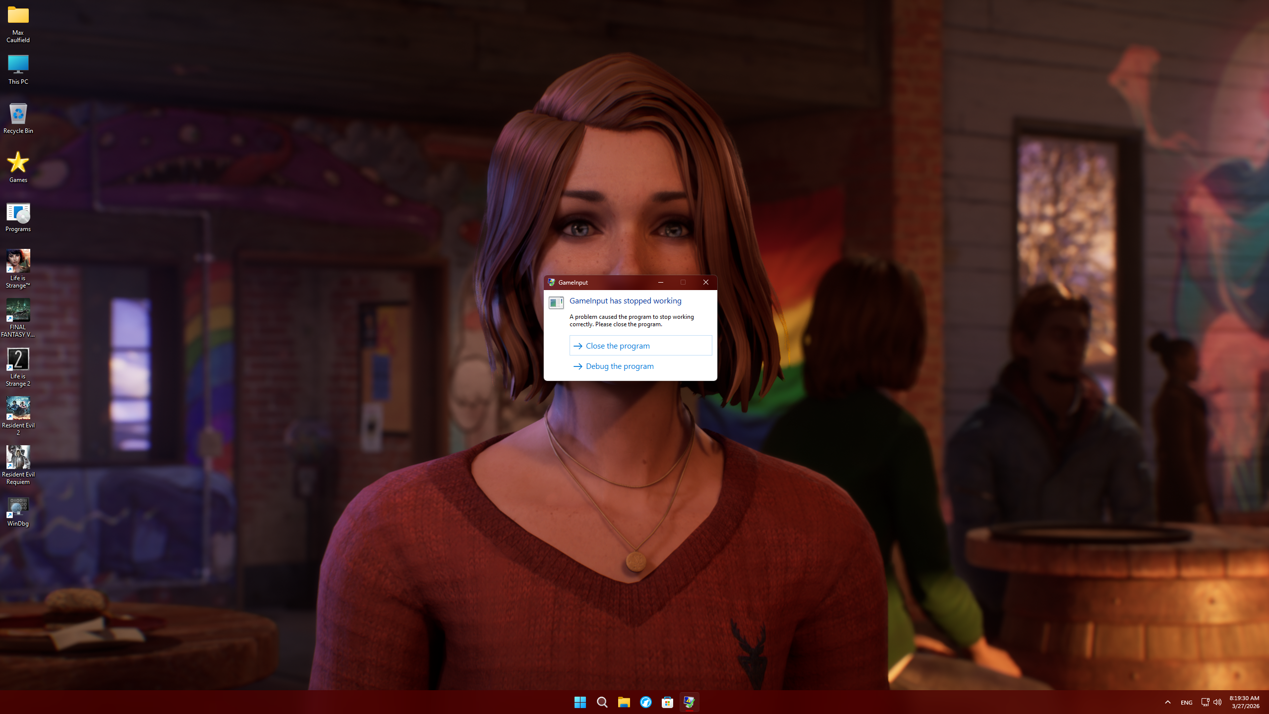 bilgisayar her açıldığında çıkan gameinput has stopped working hatası.webp