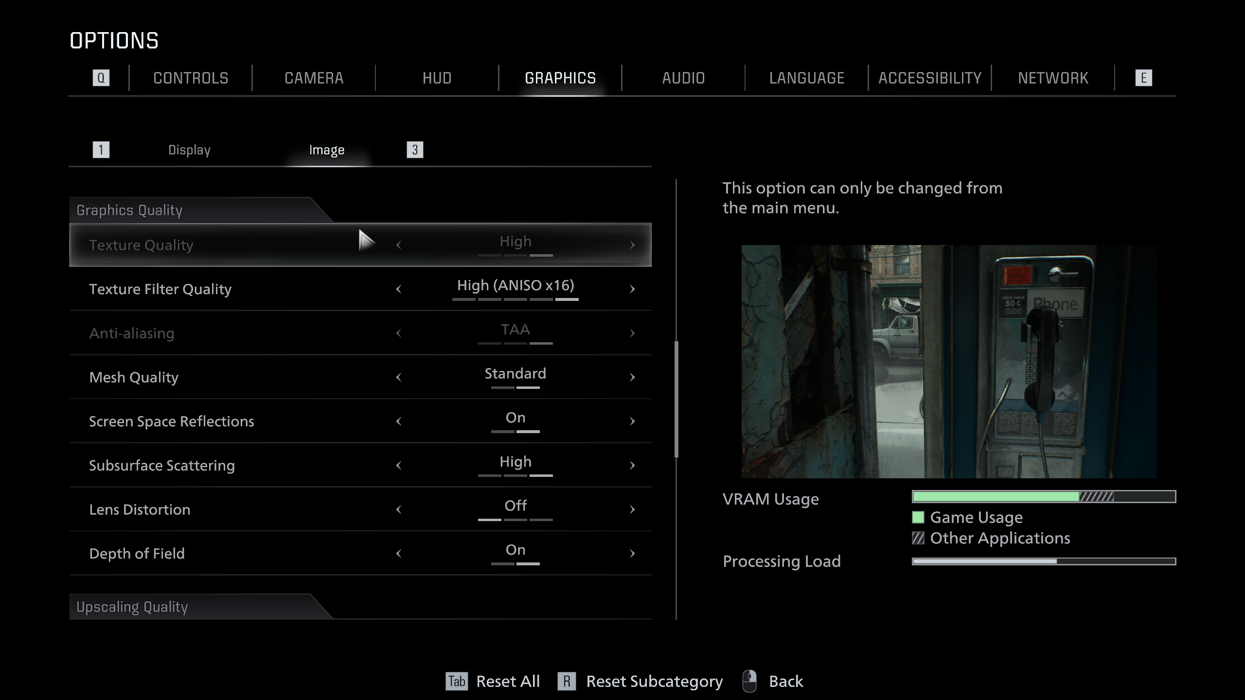 cachyos'te resident evil requiem çalışıyor grafik ayarları 3.webp