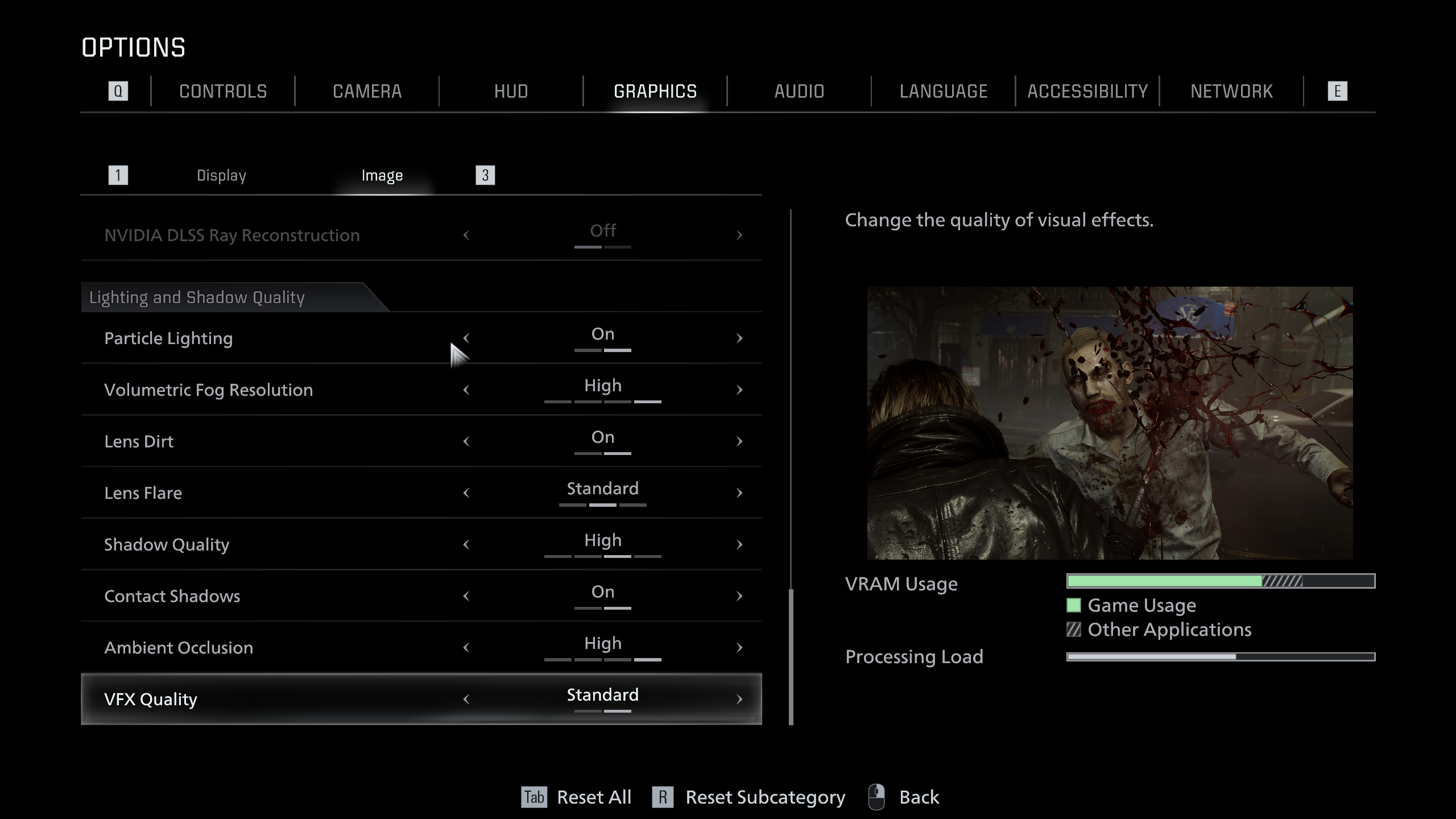 cachyos'te resident evil requiem çalışıyor grafik ayarları 5.webp