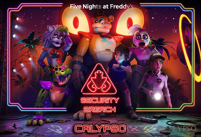 five nights at freddy's security breach Calypso Yatay.webp