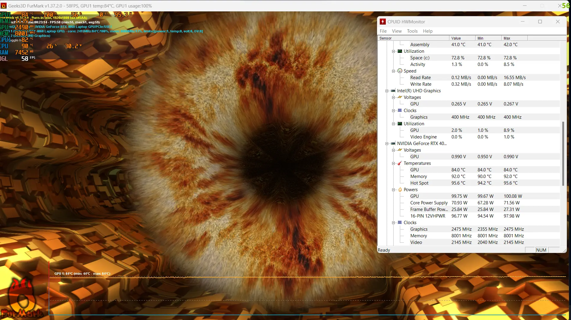 Furmark 25DK GPU test.webp