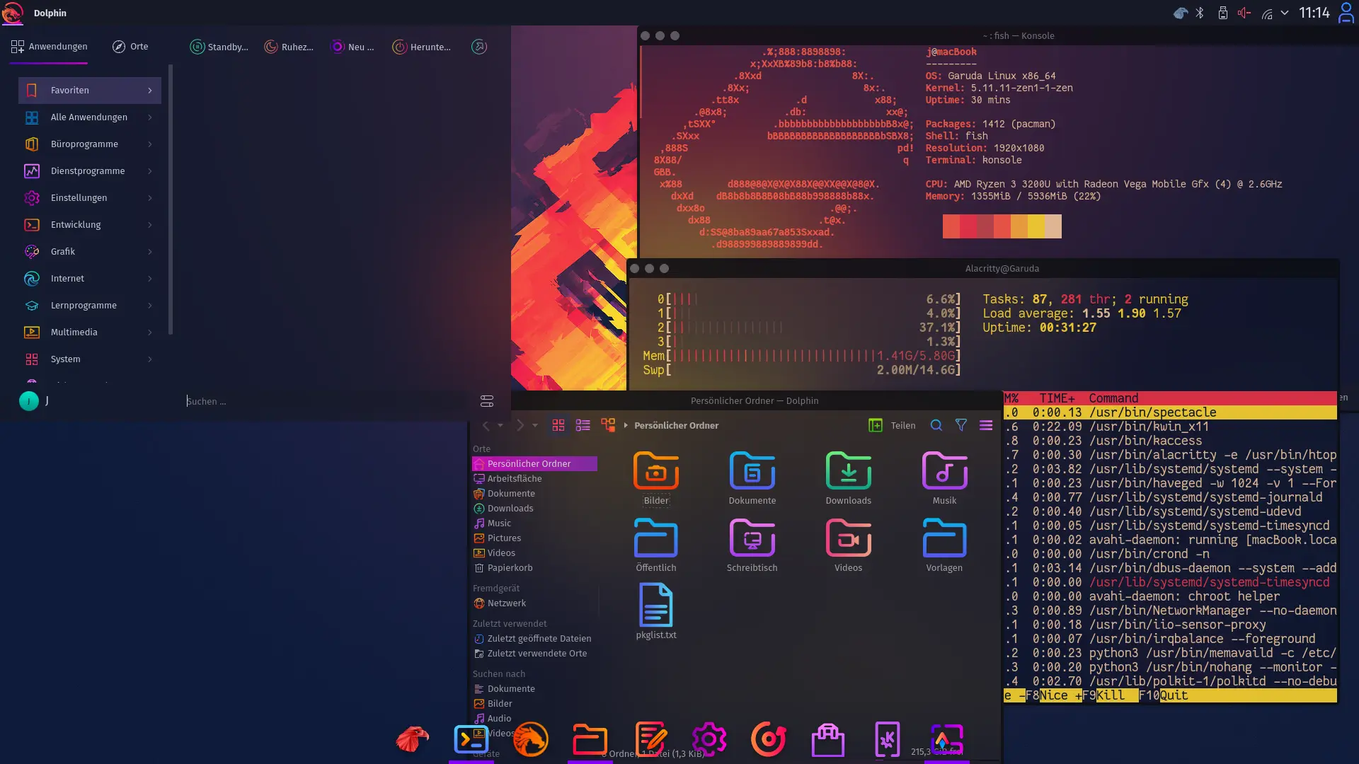 GarudalinuxKDE_desktopScreenshot_20210427.webp