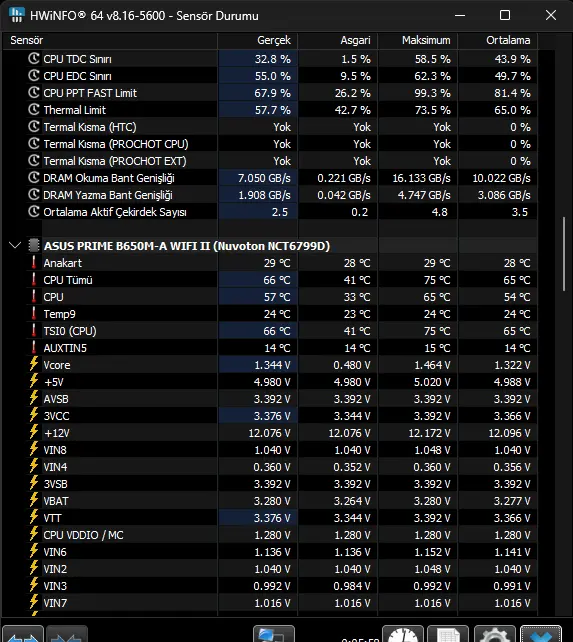 HWiNFO® 64 v8.16-5600 - Sensör Durumu 11.12.2024 15_33_42.webp