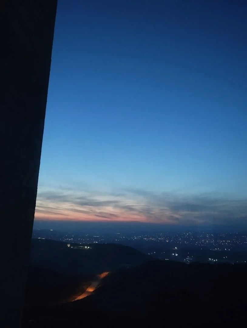 Bu fotoğrafı çekerken cam kirliydi ama iyi çıkmış yine de.