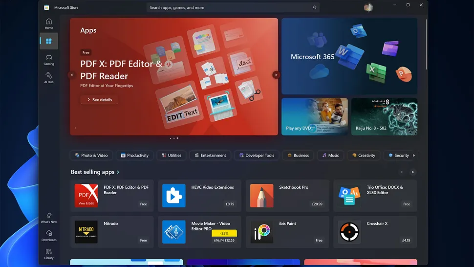Windows 10 ve 11 Microsoft Store uygulaması, otomatik güncellemeleri durdurma seçeneği artık 1-5 hafta ile sınırlı