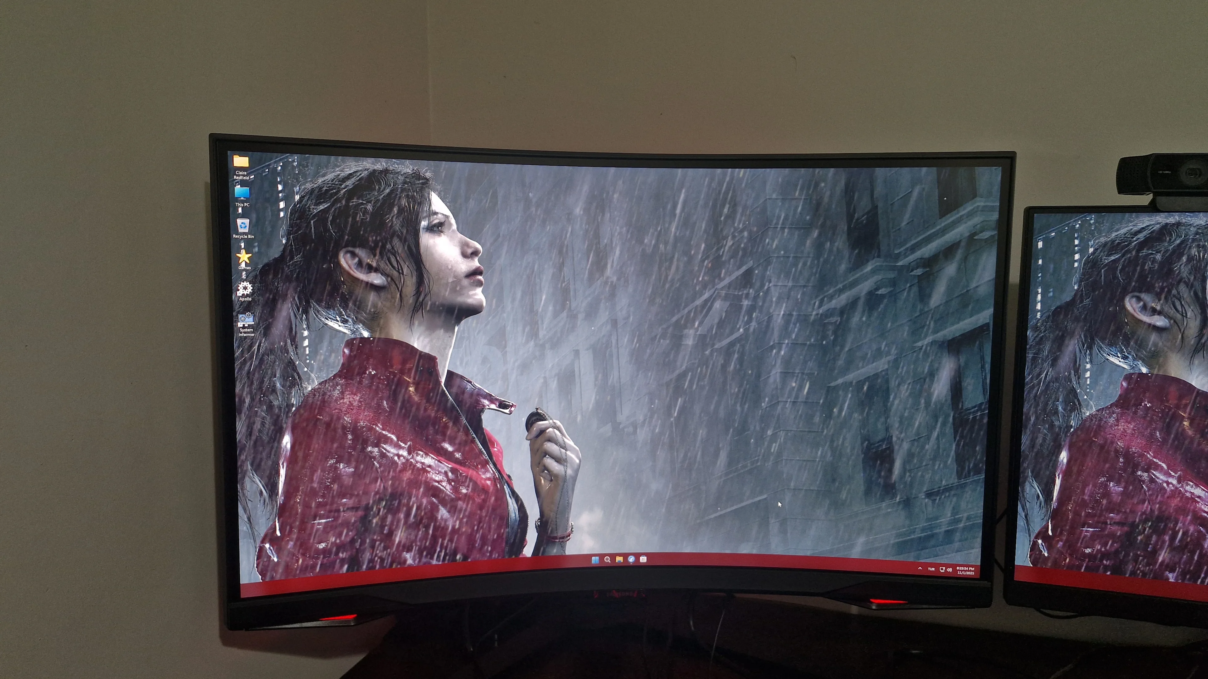 samsung odyssey g65b monitör görüntüsü.webp