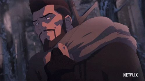 smirk-vesemir.gif