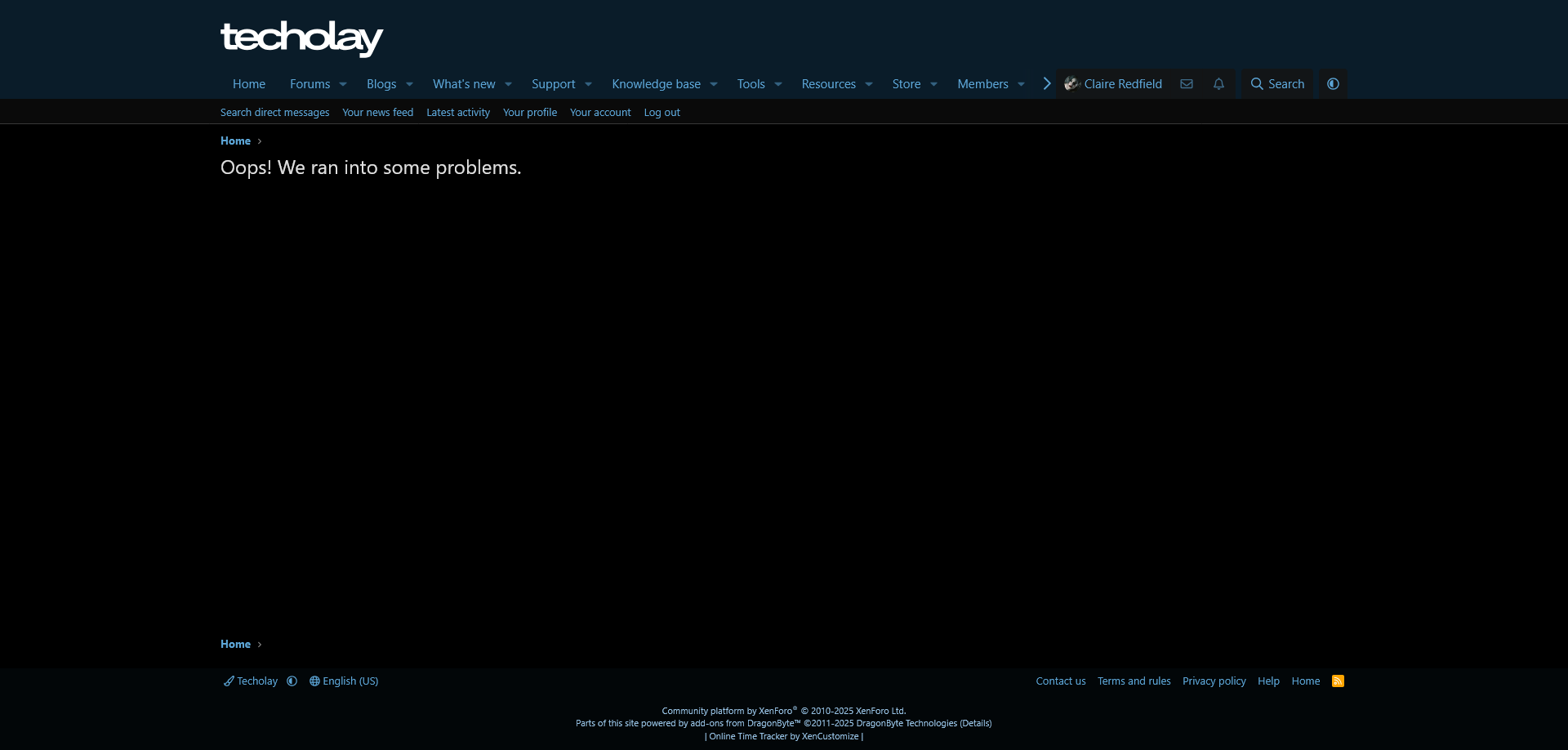 techolay sosyal modal message bug - şu anki durum.webp