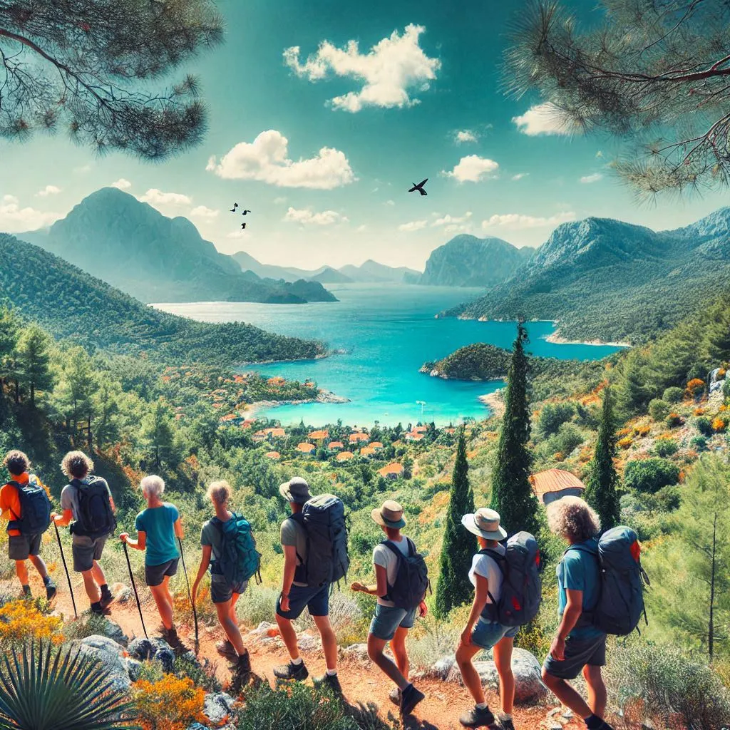 trekking on the Lycian Way.webp