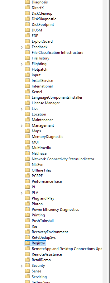 windows 10-11 otomatik kayıt defteri yedeklemeyi etkinleştirme 11.webp