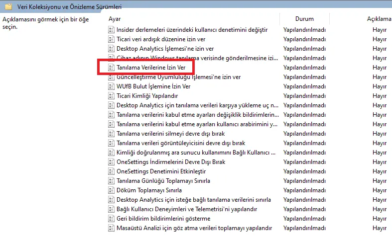 Windows 11 Veri Koleksiyonu ve Önizleme Sürümleri.webp