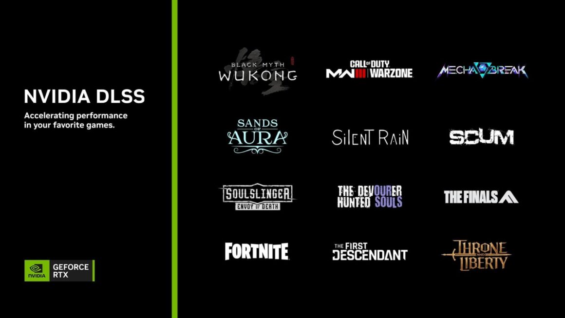 Nvidia DLSS Oyunları