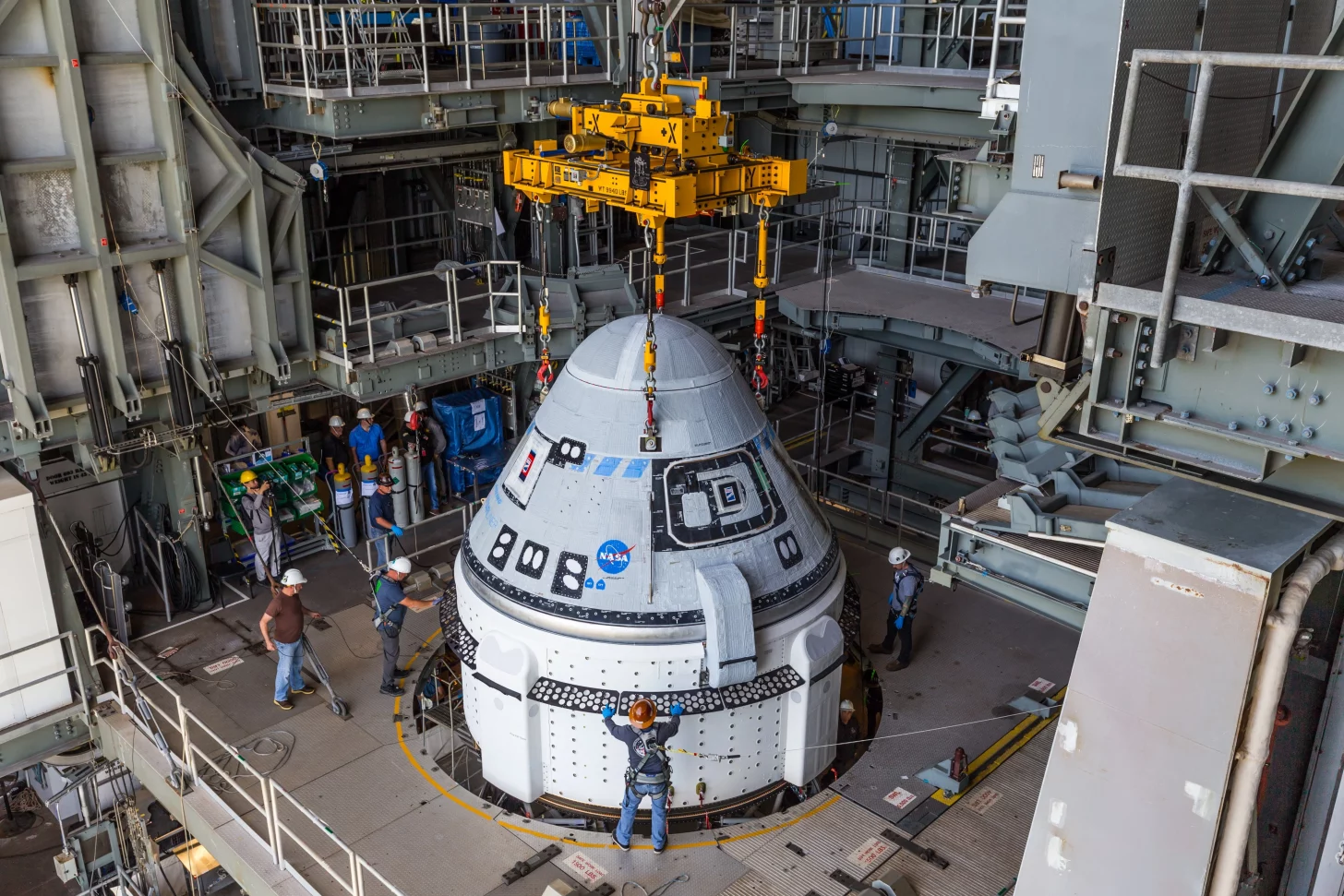 Boeing'in Starliner'ı fırlatma öncesinde ULA'nın Vulcan roketiyle eşleştirildi
