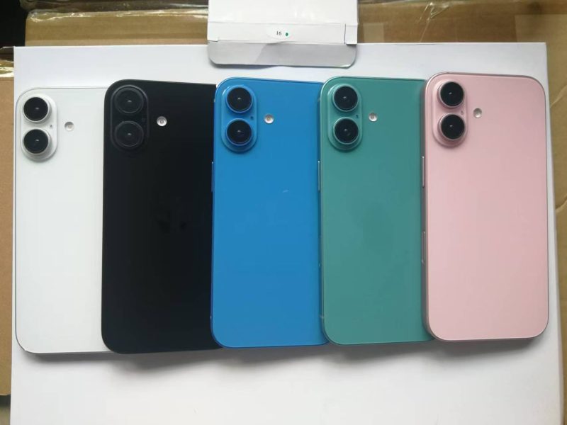 iPhone 16'nın sızdırılan maket birimleri cihazın tasarımını ve renk seçeneklerini gösteriyor