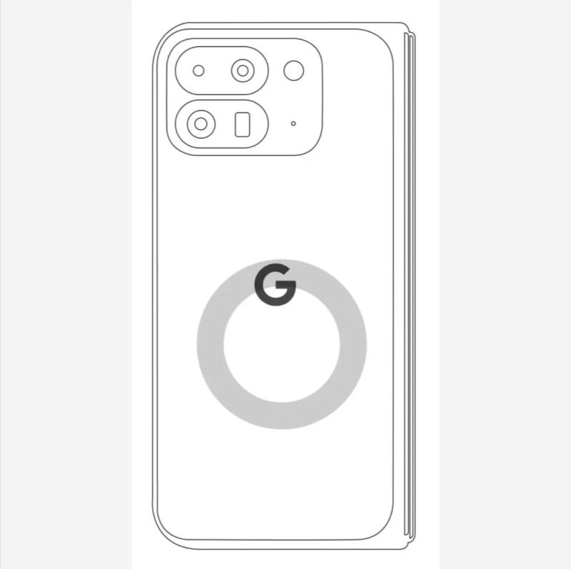 Pixel 9 Pro Fold şarj bobini