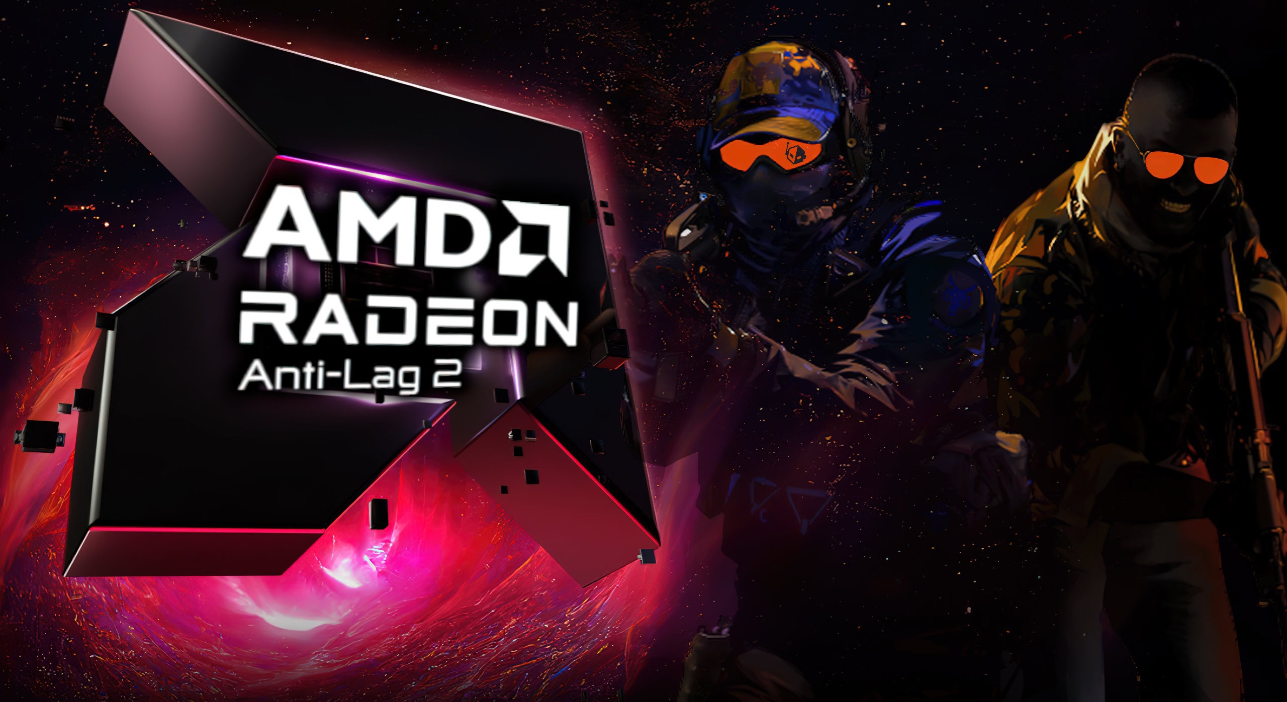 AMD Radeon Anti-Lag 2'nin ilk başlatıldığı Counter Strike oyun içi entegre teknoloji olarak önizlemede