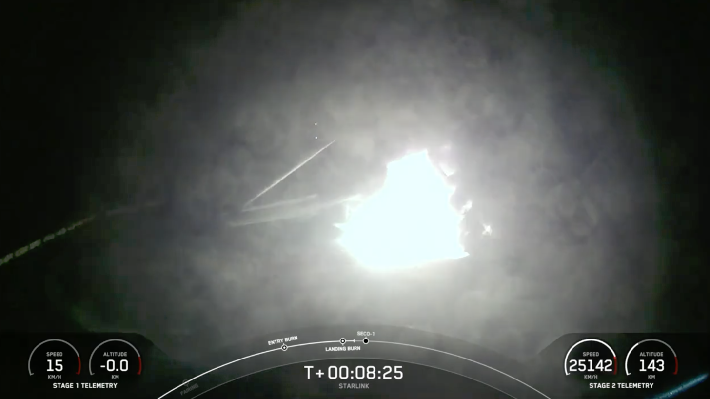 Falcon 9 inmeyi başaramadı
