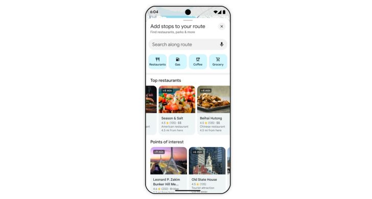 Google Haritalar navigasyon özelliği