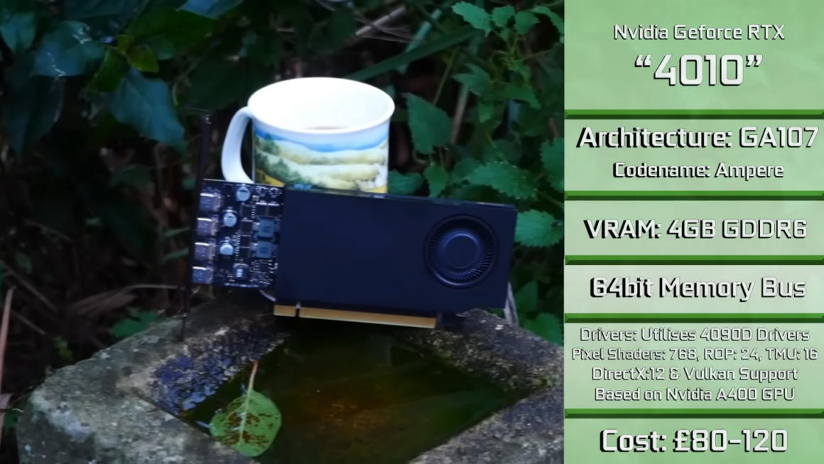 Çin'de Satışa Sunulan Sahte NVIDIA RTX 4010, Beklenenden İyi Performans Veriyor