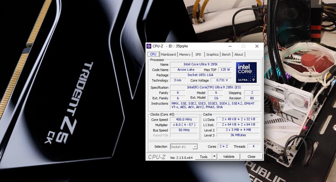 G.Skill DDR5 Bellek, Intel Z890 Platformunda 12000 MT/s Hızını Aşmayı Başardı