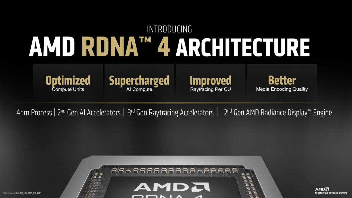 AMD, RDNA 4 Mimarisi İçin Masaüstü ve Mobil Planları Açıkladı