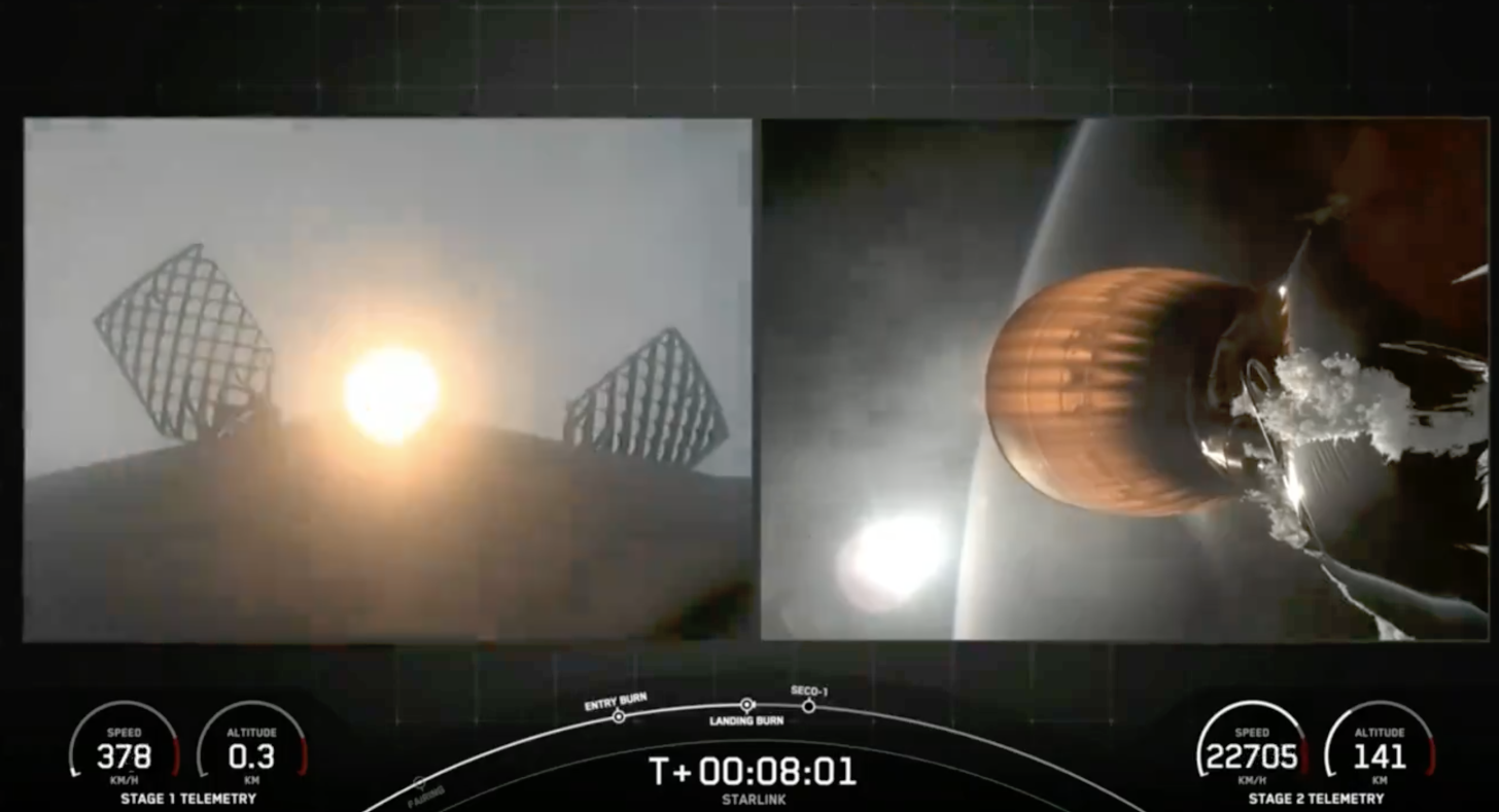 SpaceX'in Falcon 9 ikinci aşamasındaki buzlanma, ilk patlama öncesi