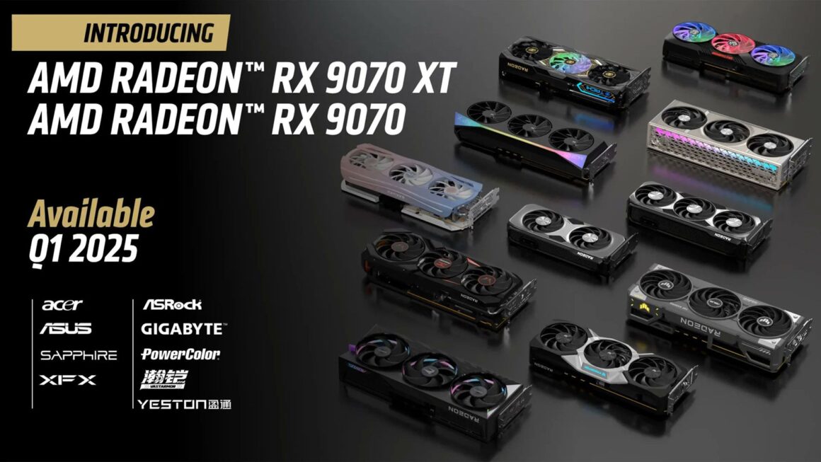 AMD’nin Yeni Ekran Kartları RX 9070 ve RX 9070 XT Yakında Tanıtılacak