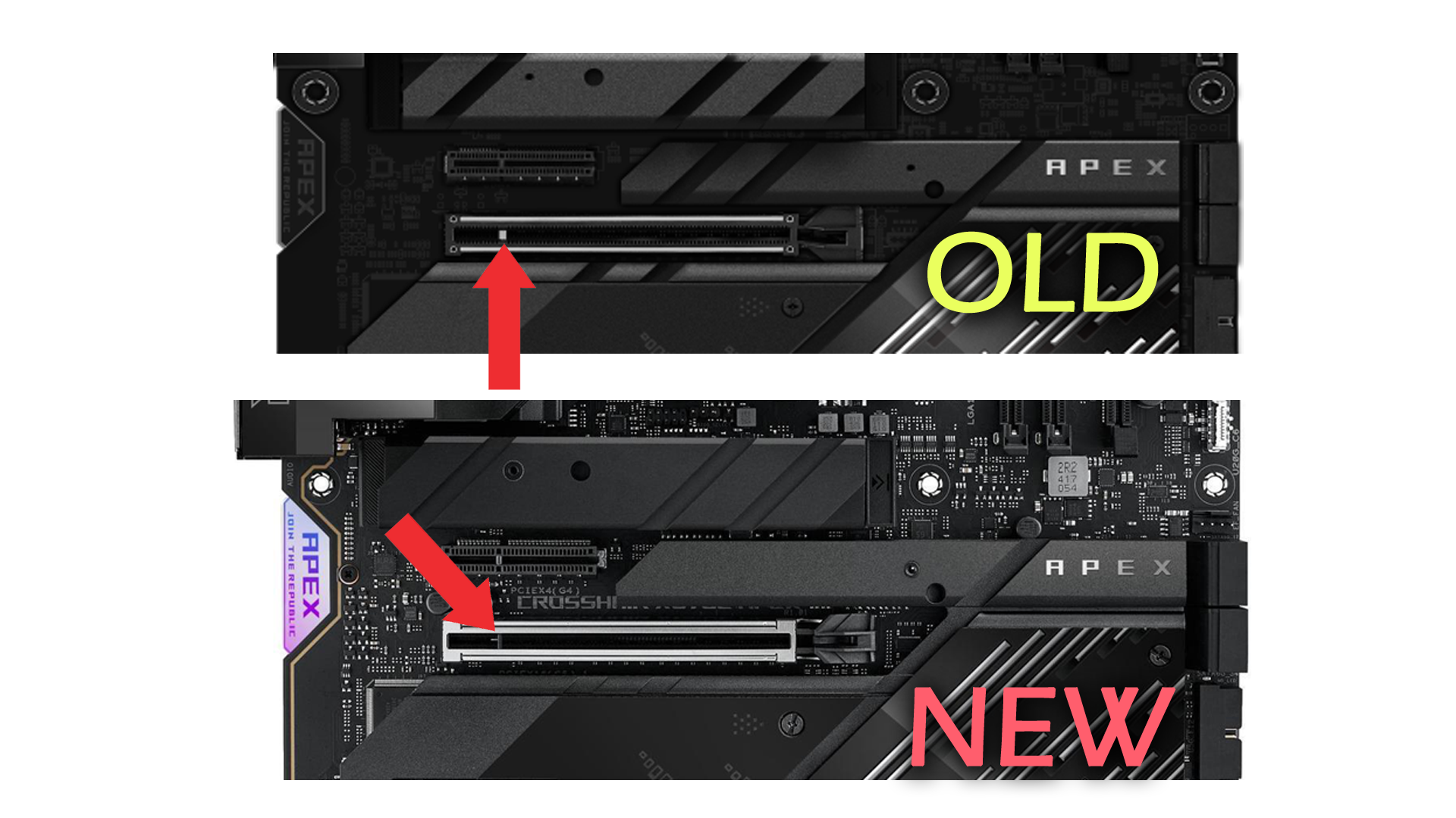 X870E Apex vs Apex New Q-Release