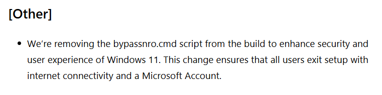 Windows bypass