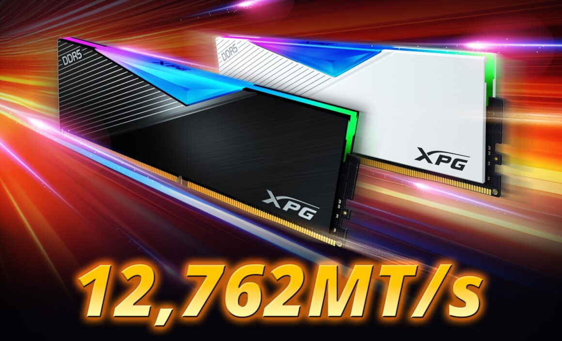 XPG LANCER RGB DDR5 Bellek, 12.762 MT/s ile Hız Rekoru Kırmayı Başardı