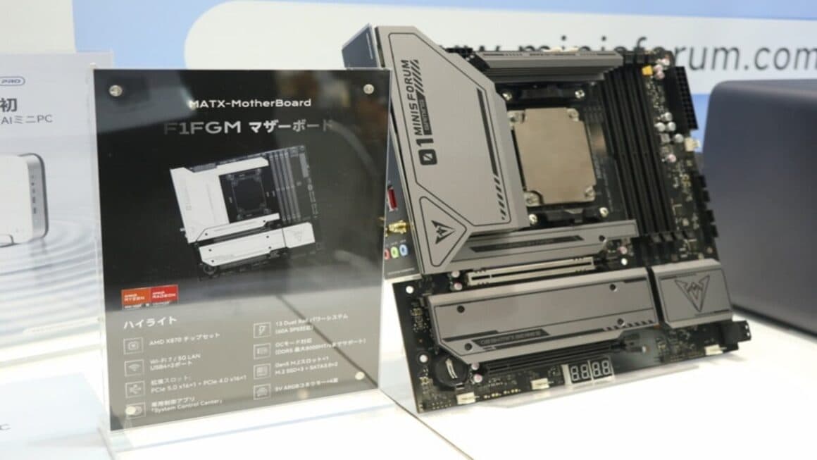 Minisforum, Ryzen 9 9955HX ve X870M Destekli Yeni Donanımlarını Tanıttı