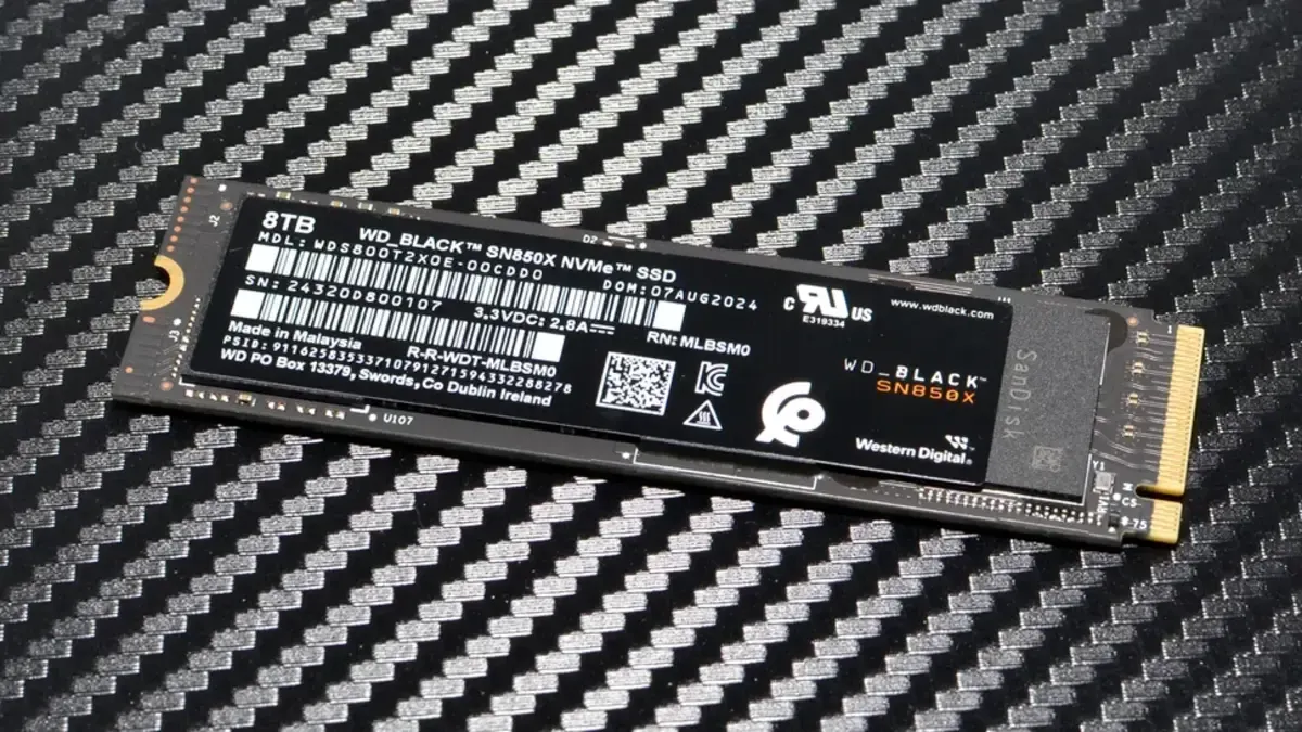WD Black SN8100, 14.9 GB/s Okuma Hızıyla Amazon’da Listelendi