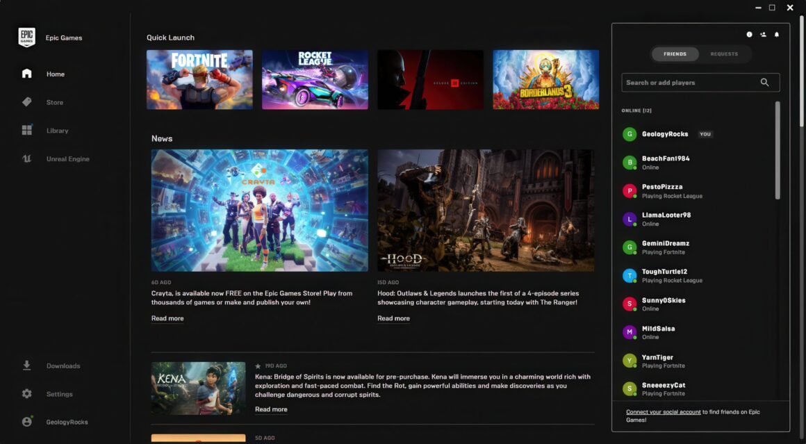 Epic Games Launcher’ın Sorunları Tim Sweeney Tarafından Kabul Edildi