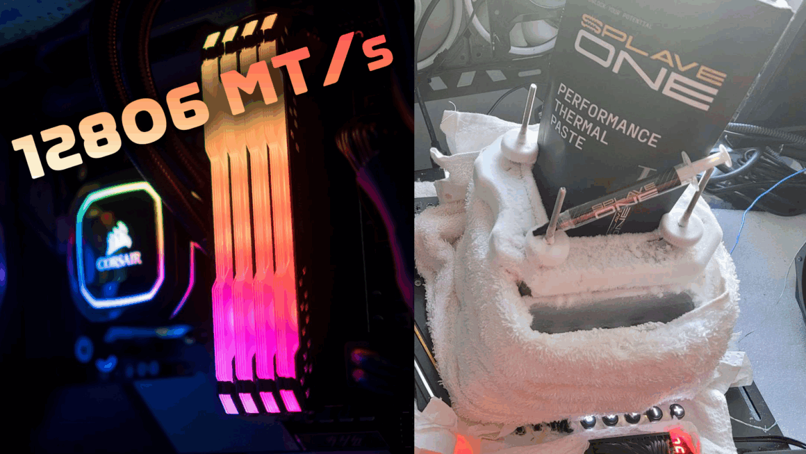 DDR5 Bellekte Yeni Rekor: Saltycroissant, 12.806 MT/s Hızla Dünya Rekorunu Kırdı