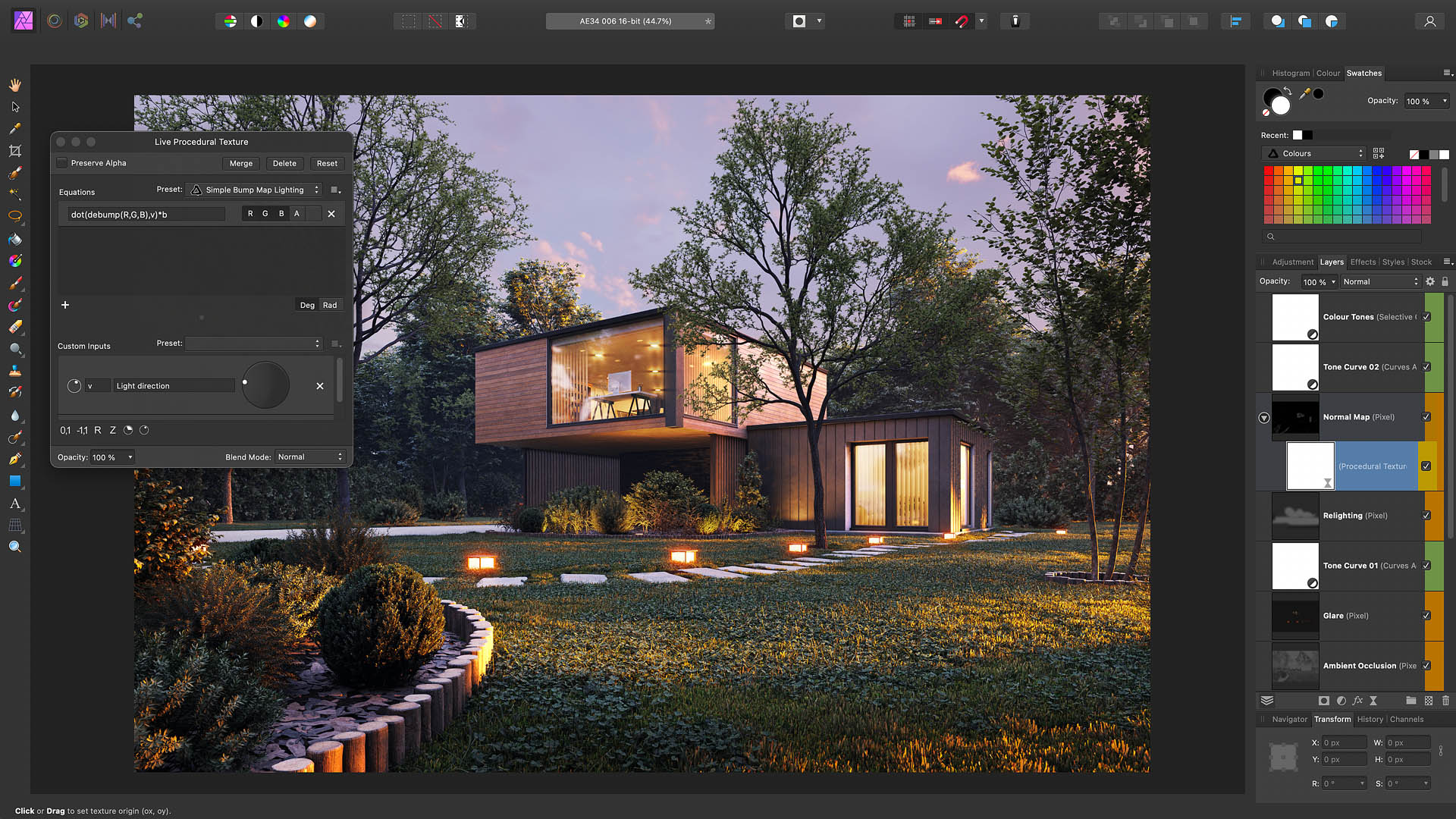 Affinity Photo ekran görüntüsü