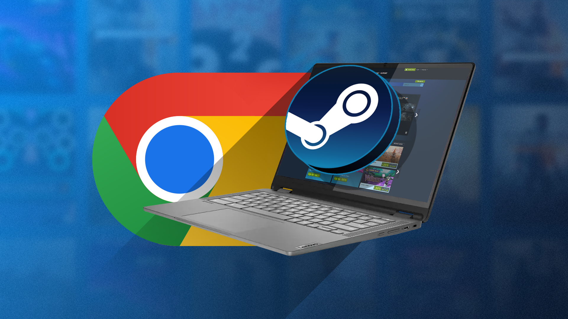 a-chromebook-with-steam-open-with-the-steam-logo-and-the-chrome-logo-next-to-it.png