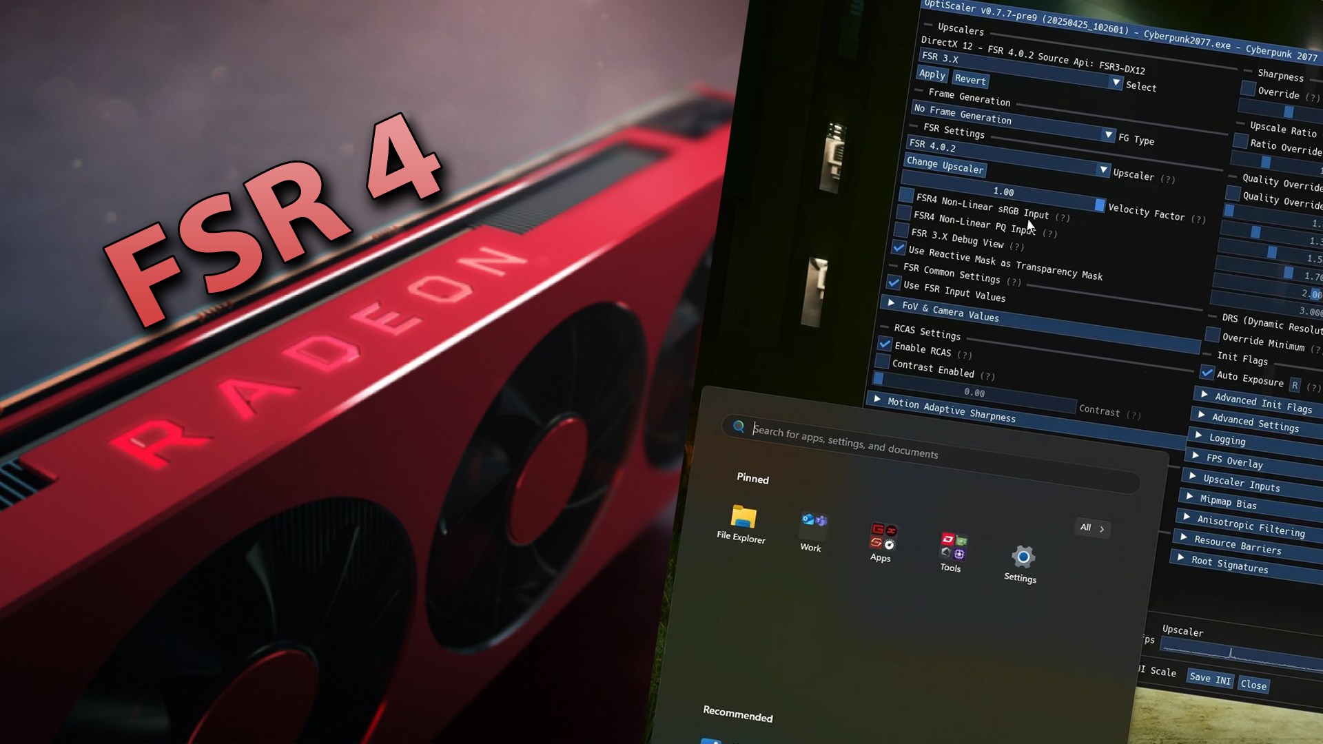 Sızan AMD FSR 4 INT8 Dosyaları: Windows’ta Radeon RX 7000’de FSR 4 ...