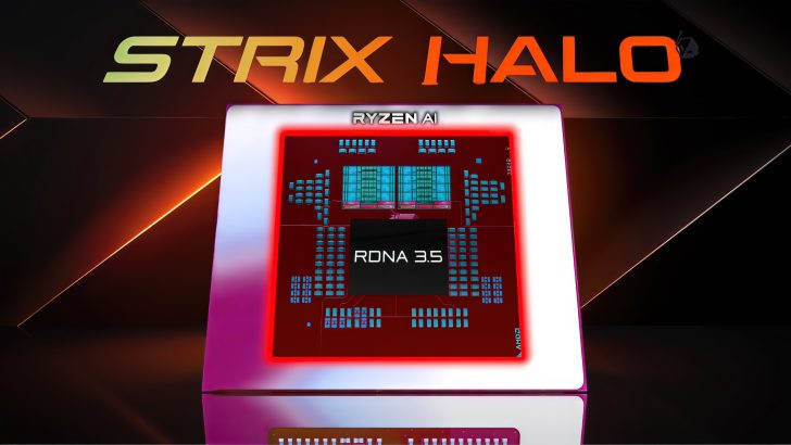 AMD Strix Halo Ryzen APU görseli