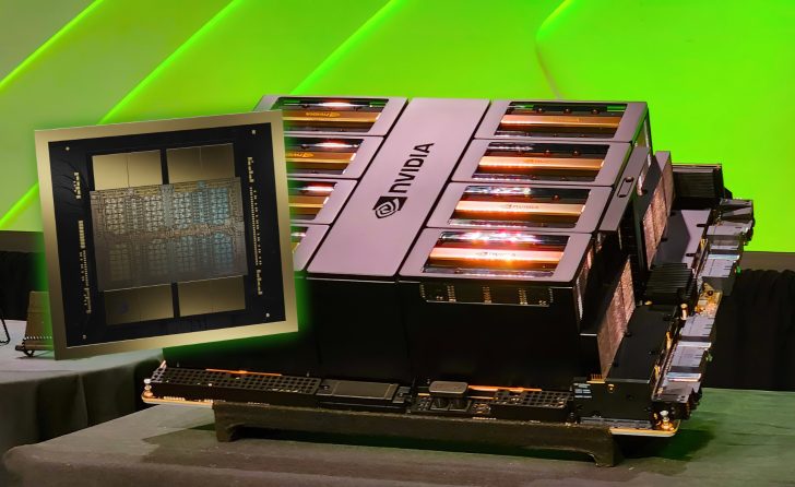 NVIDIA Blackwell AI GPU sunucu görseli