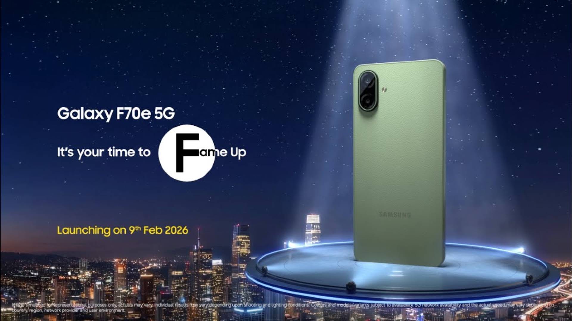 Galaxy F70e