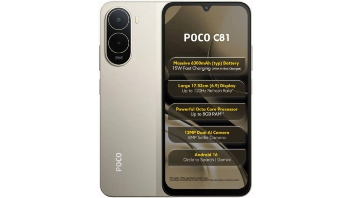 POCO C81 Serisi 1