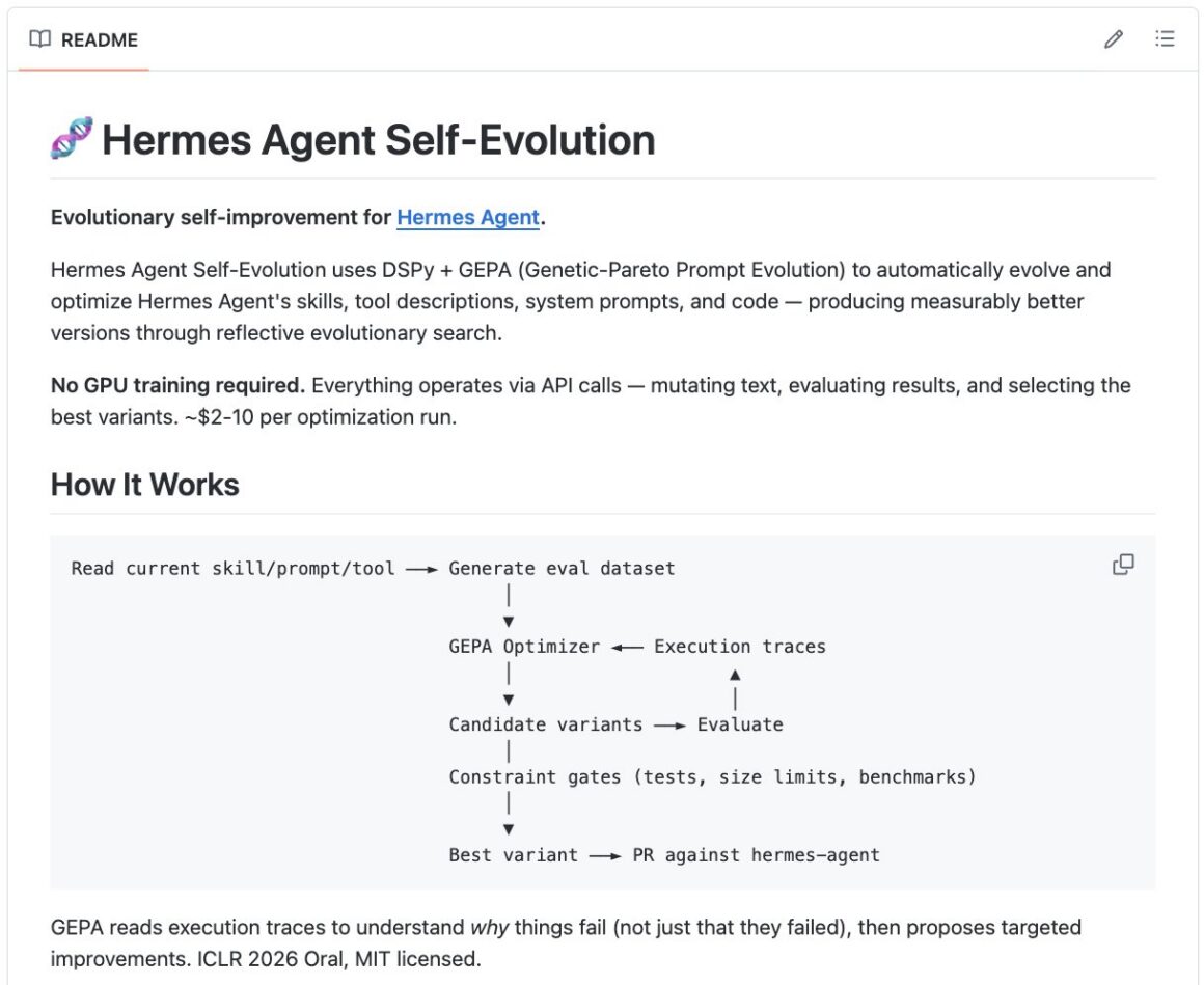 Hermes Agent Self Evolution