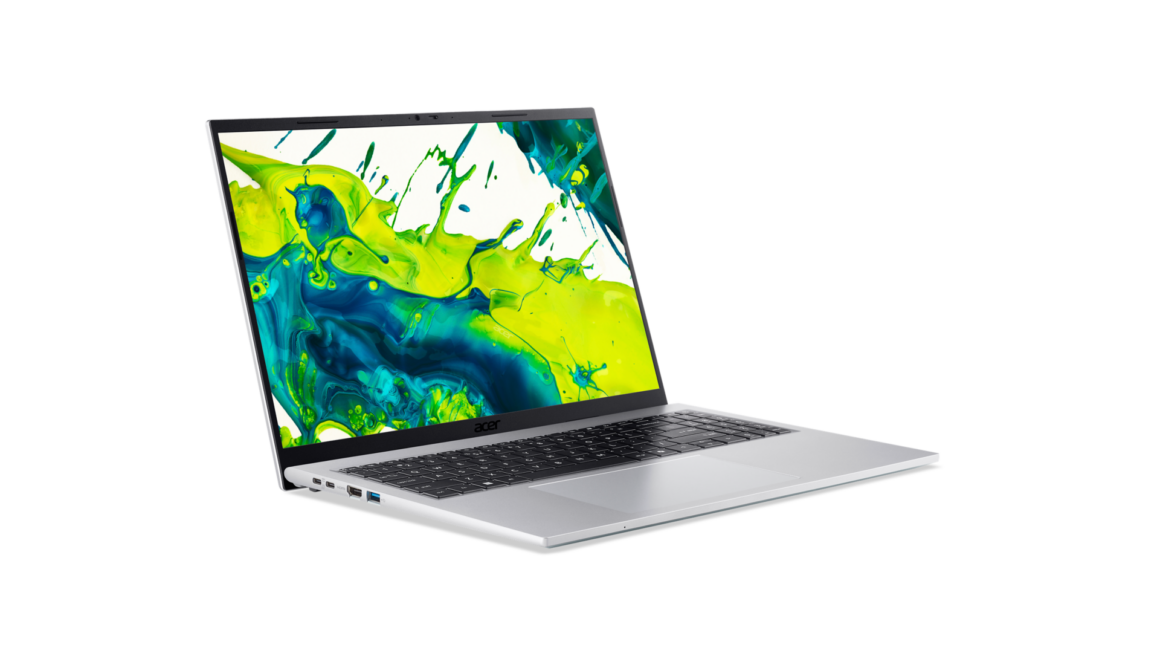 Acer Aspire Go 16 önden görünüm