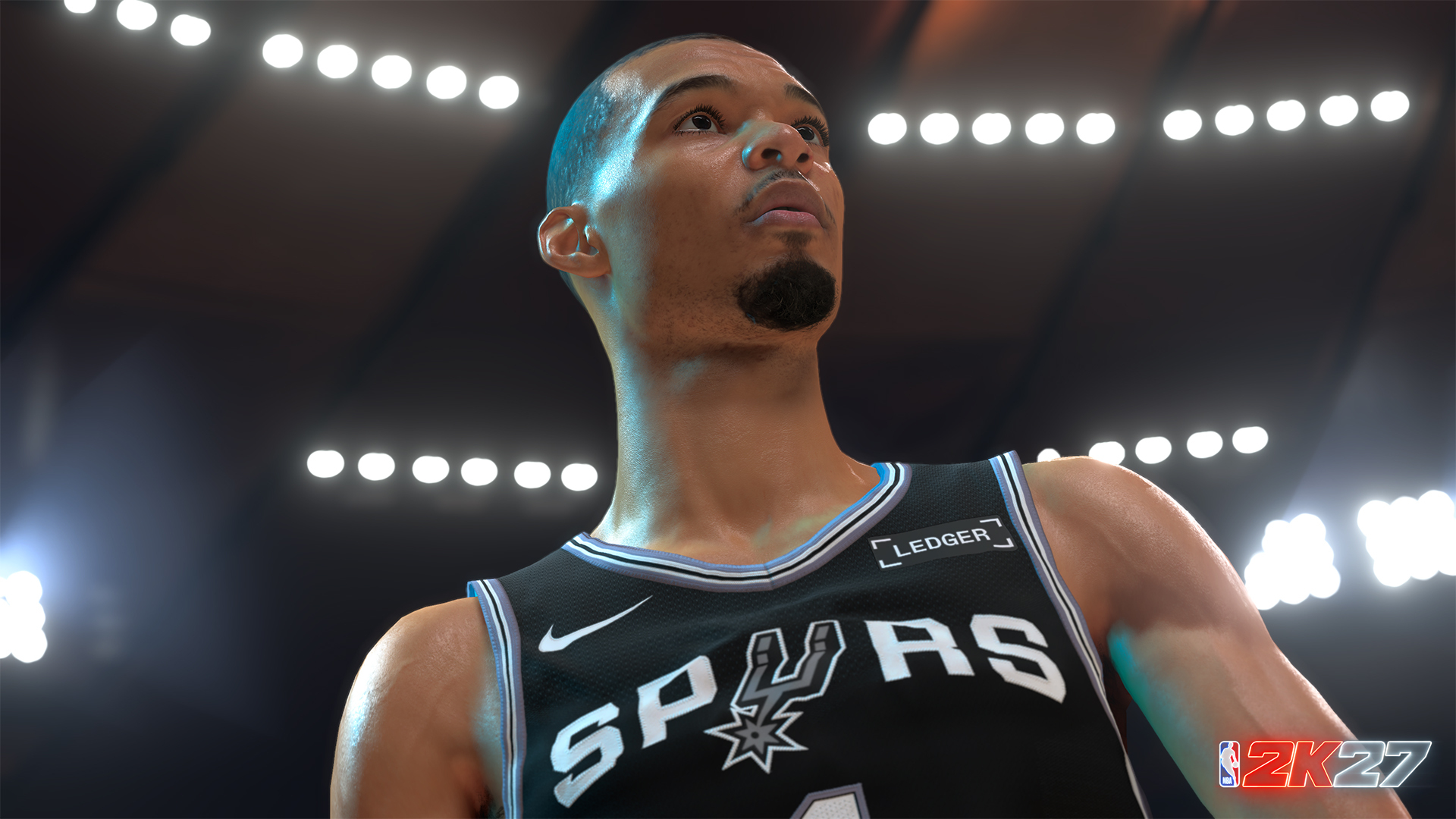 NBA 2K27 Victor Wembanyama oyun içi görüntüsü