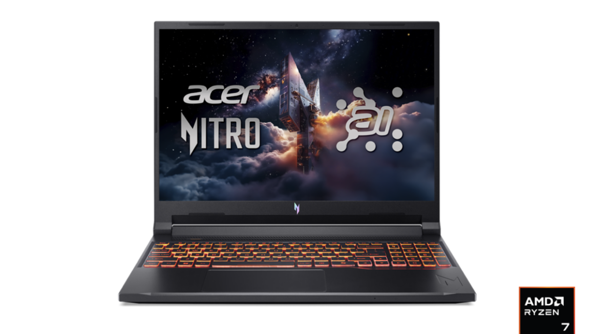 Acer Nitro V 16 AI ANV16-42 oyun dizüstü bilgisayarı